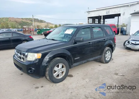 2008 Ford Escape Xls/Xls Manual z USA, uszkodzony, nr VIN 1FMCU02Z58KC22915